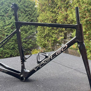 R11 Super Light Disc Brake Bike Frameset RAW 56CM